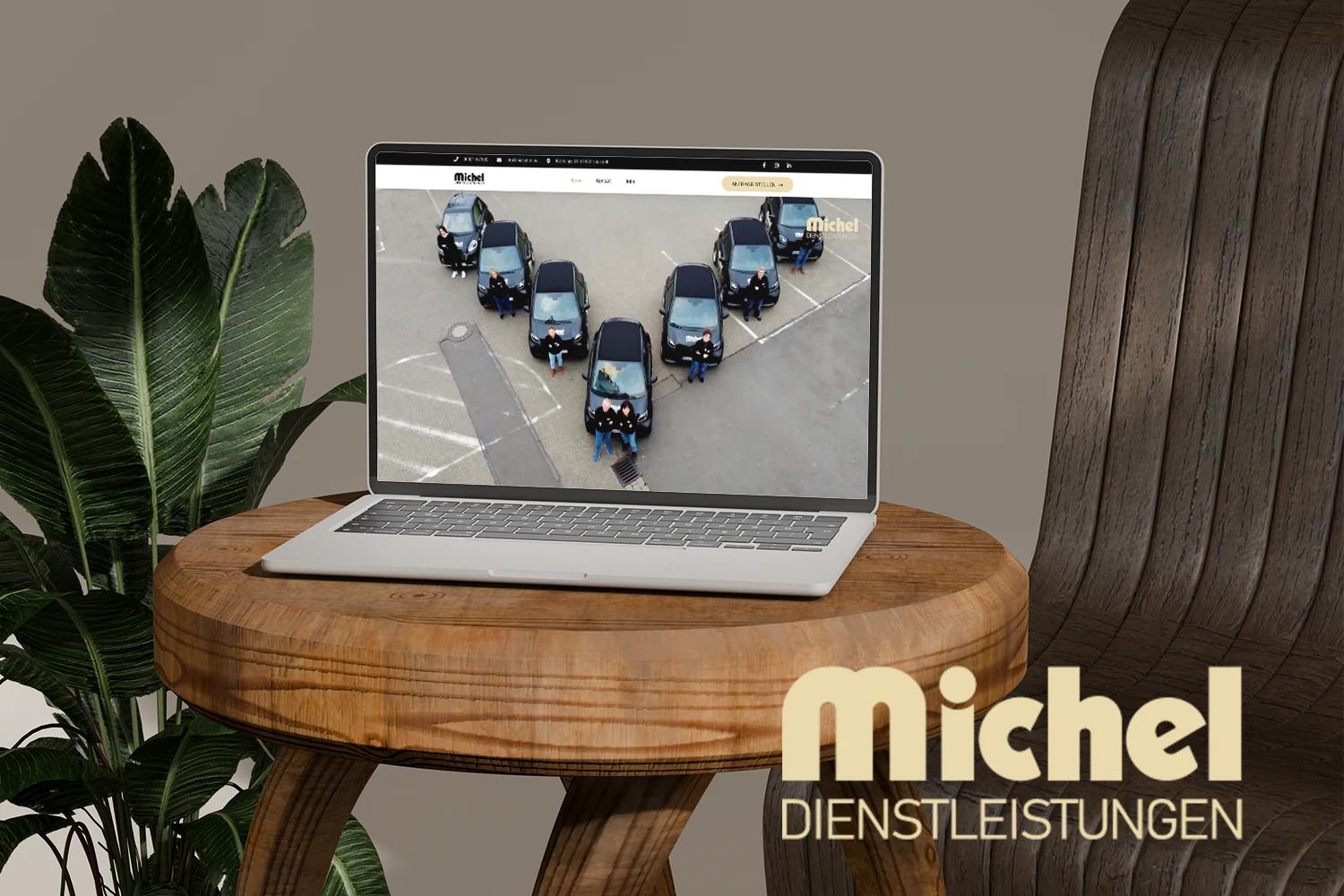 Webseite Michel Mockup